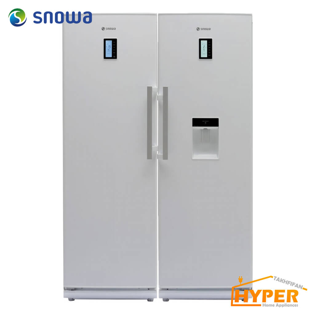 یخچال فریزر دوقلو اسنوا S5-0190SW S6-0190SW