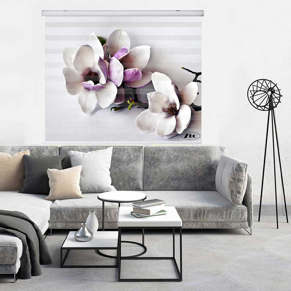 پرده زبرا زیو کد 3D1140 سایز 150x200 سانتی متر