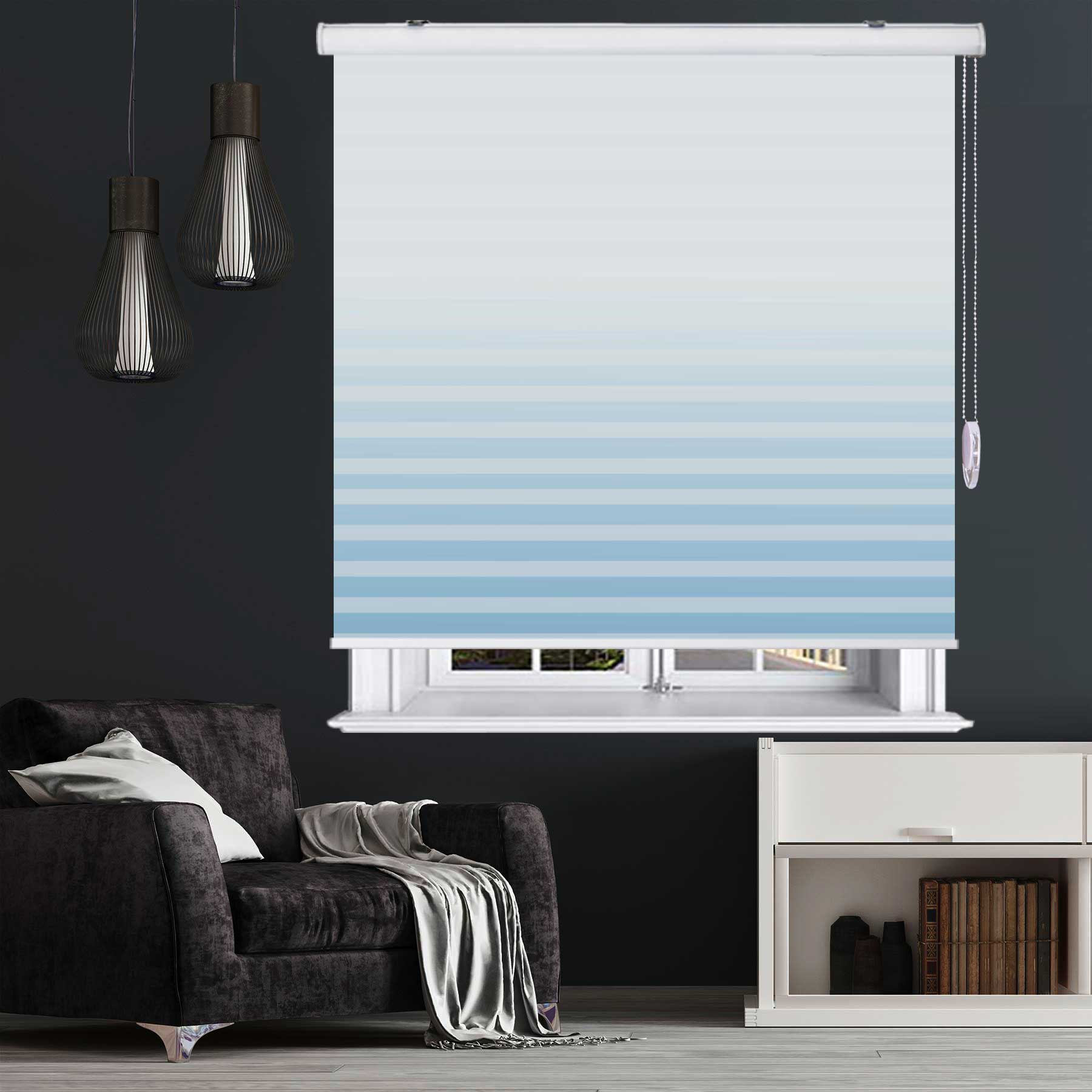 پرده زبرا زیو مدل G5 سایز 150x150 سانتی متر