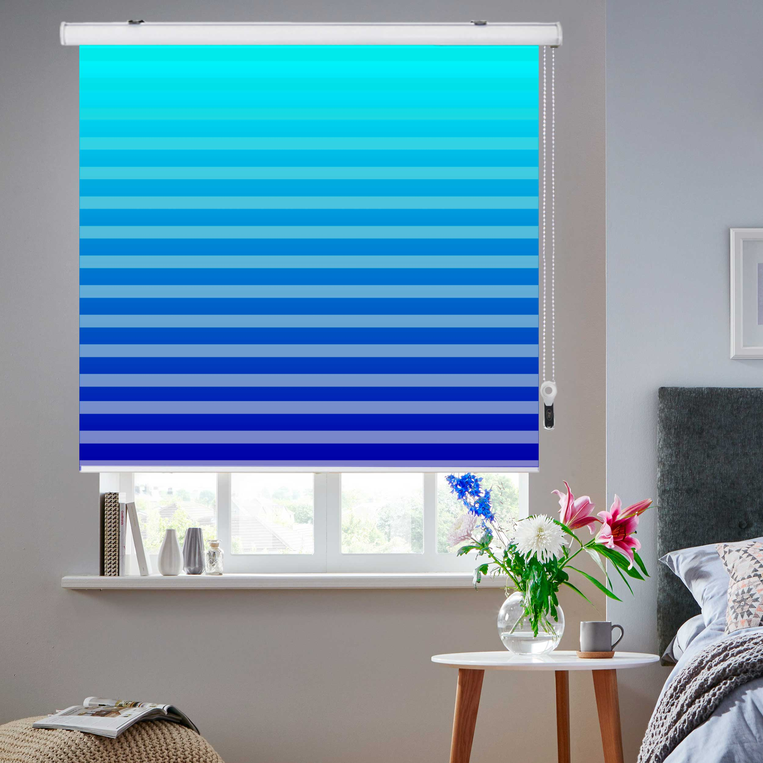 پرده زبرا زیو مدل G 6 سایز 150x150 سانتی متر