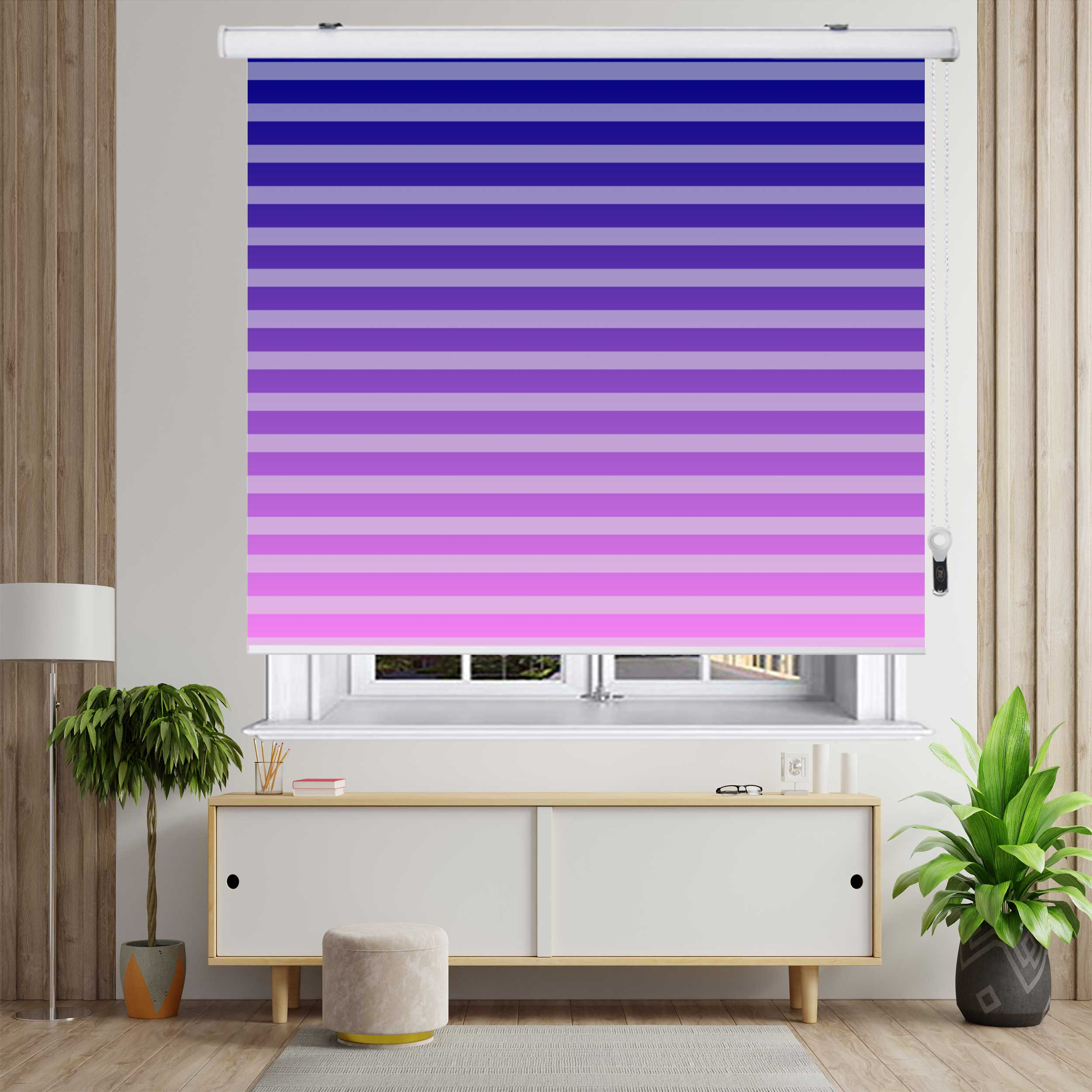 پرده زبرا زیو مدل G 9 سایز 150x150 سانتی متر