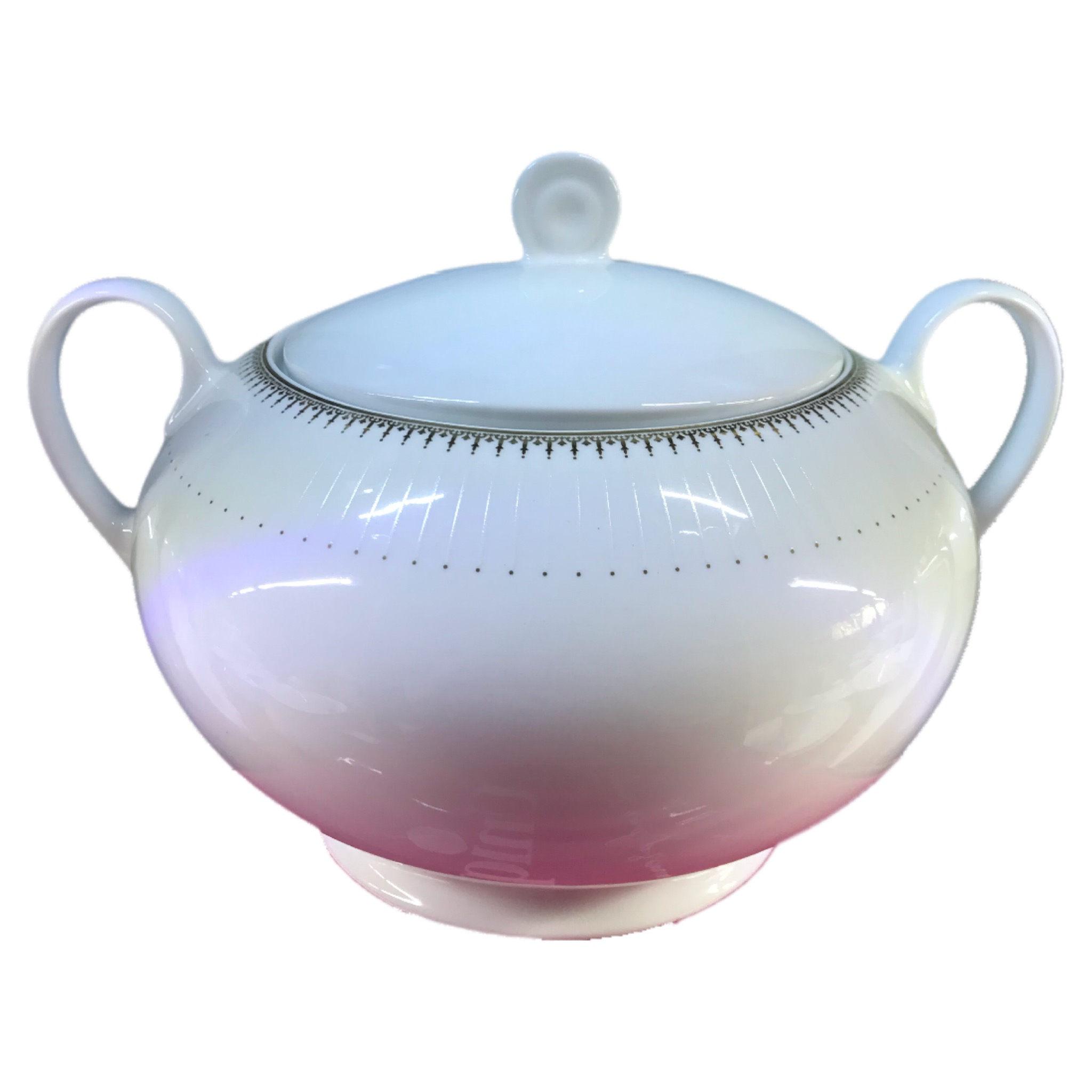 سوپ خوری چينی زرين ايران مدل ایتالیا اف 3650 سپیدار درجه 3