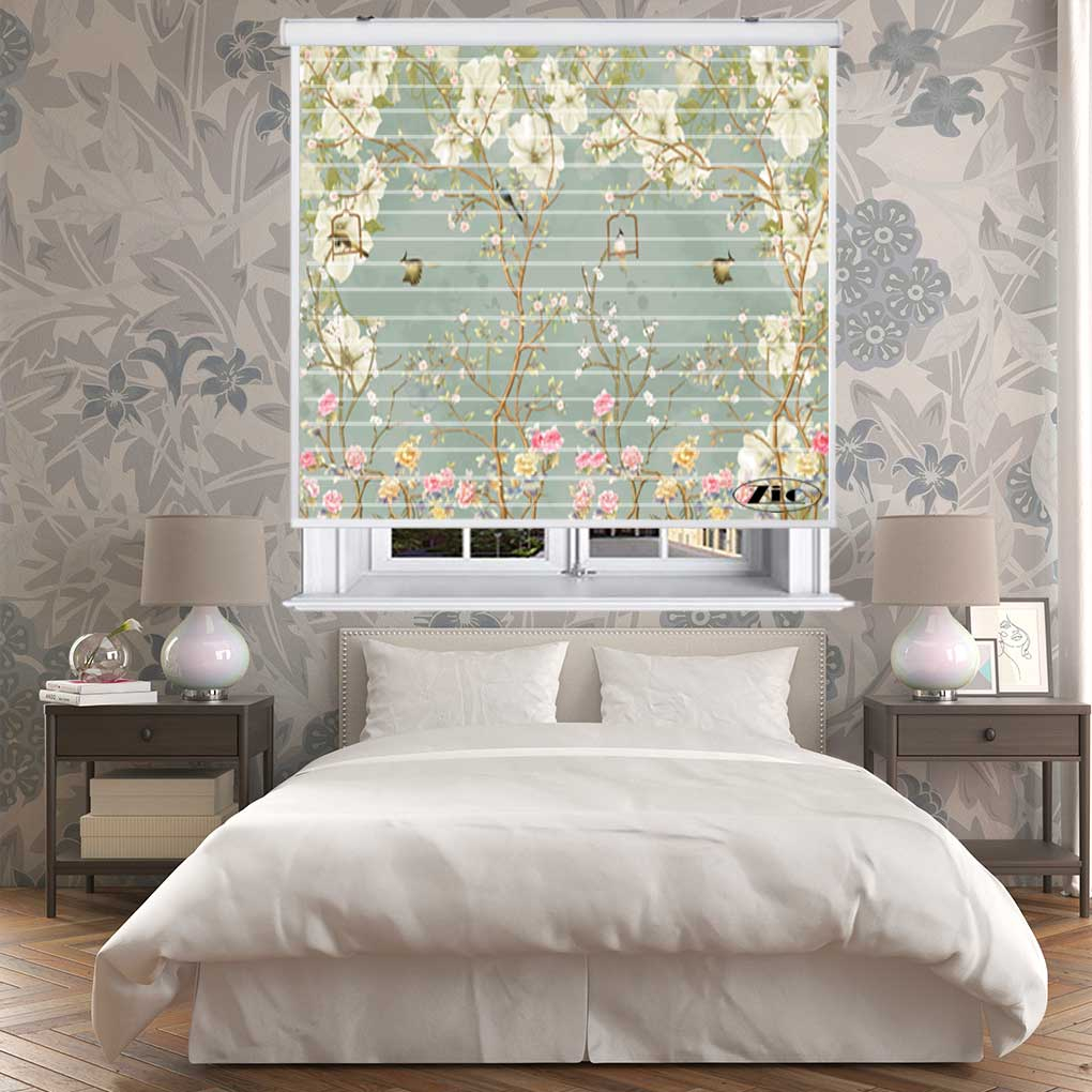 پرده زبرا مدل 3D1035 سایز 150x150 سانتی متر