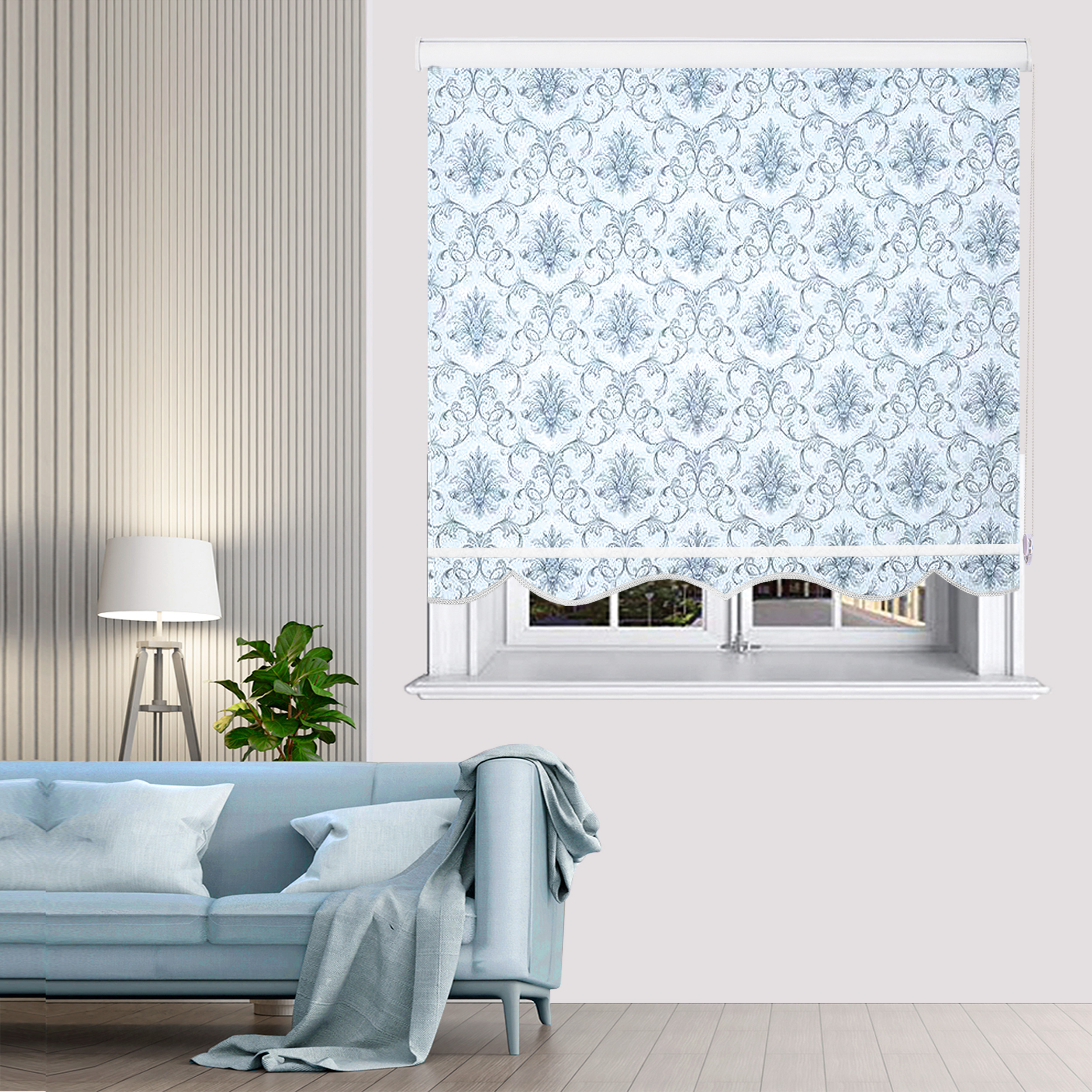 پرده زبرا شب و روز زیو کد 4031 سایز 200×120 سانتی متر