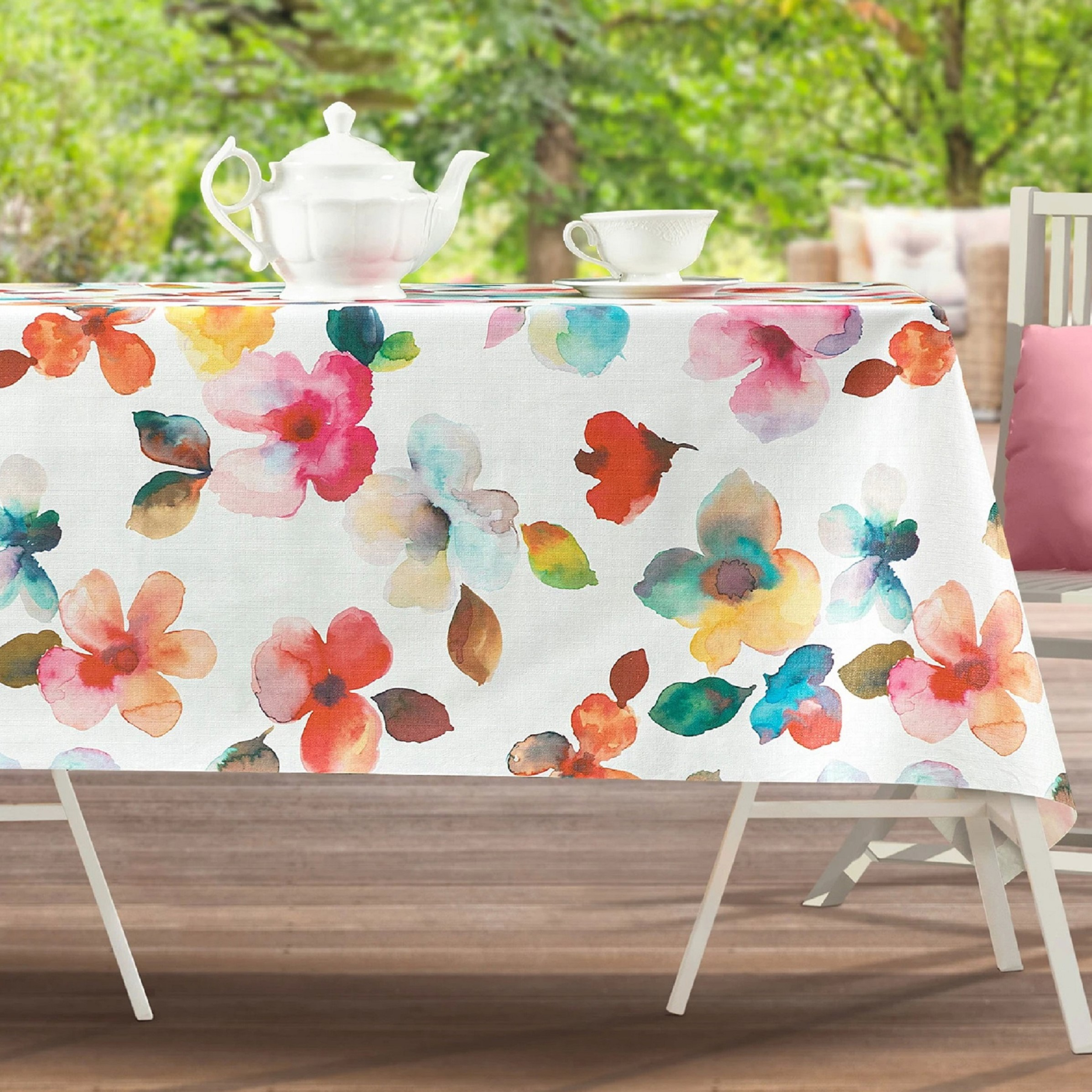 رومیزی مادام کوکو مدل Ardi Square سایز 140x140 سانتی‌متر