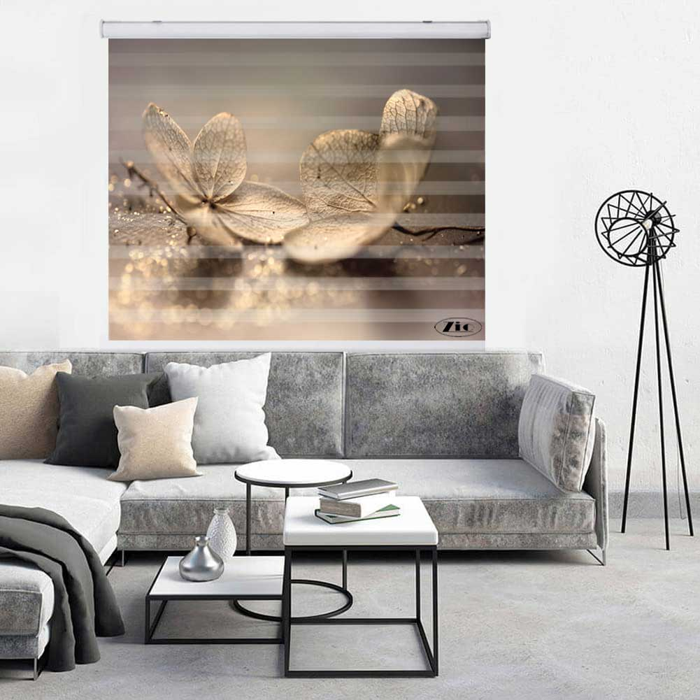 پرده زبرا زیو کد 3D1366 سایز 150x200 سانتی متر