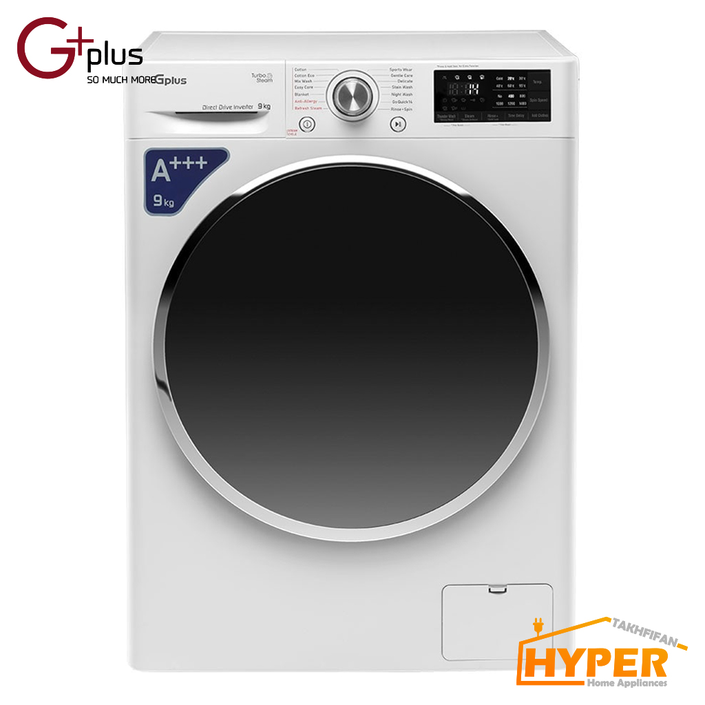 ماشین لباسشویی جی پلاس GWM-L99SW