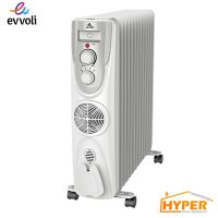 شوفاژ برقی 15 پره ایوولی EVOH-15FW
