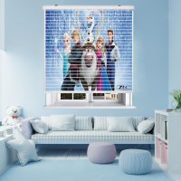 پرده زبرا زیو مدل سیلوئت K3065 سایز 150x150 سانتی متر