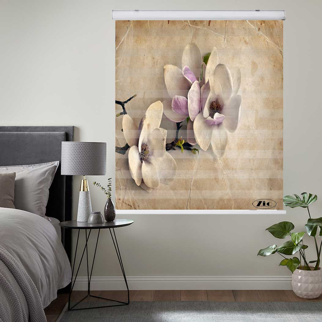 پرده زبرا زیو 3D1229 سایز 150x150 سانتی متر