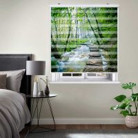 پرده زبرا زیو کد L5017 سایز 150X150 سانتی متر