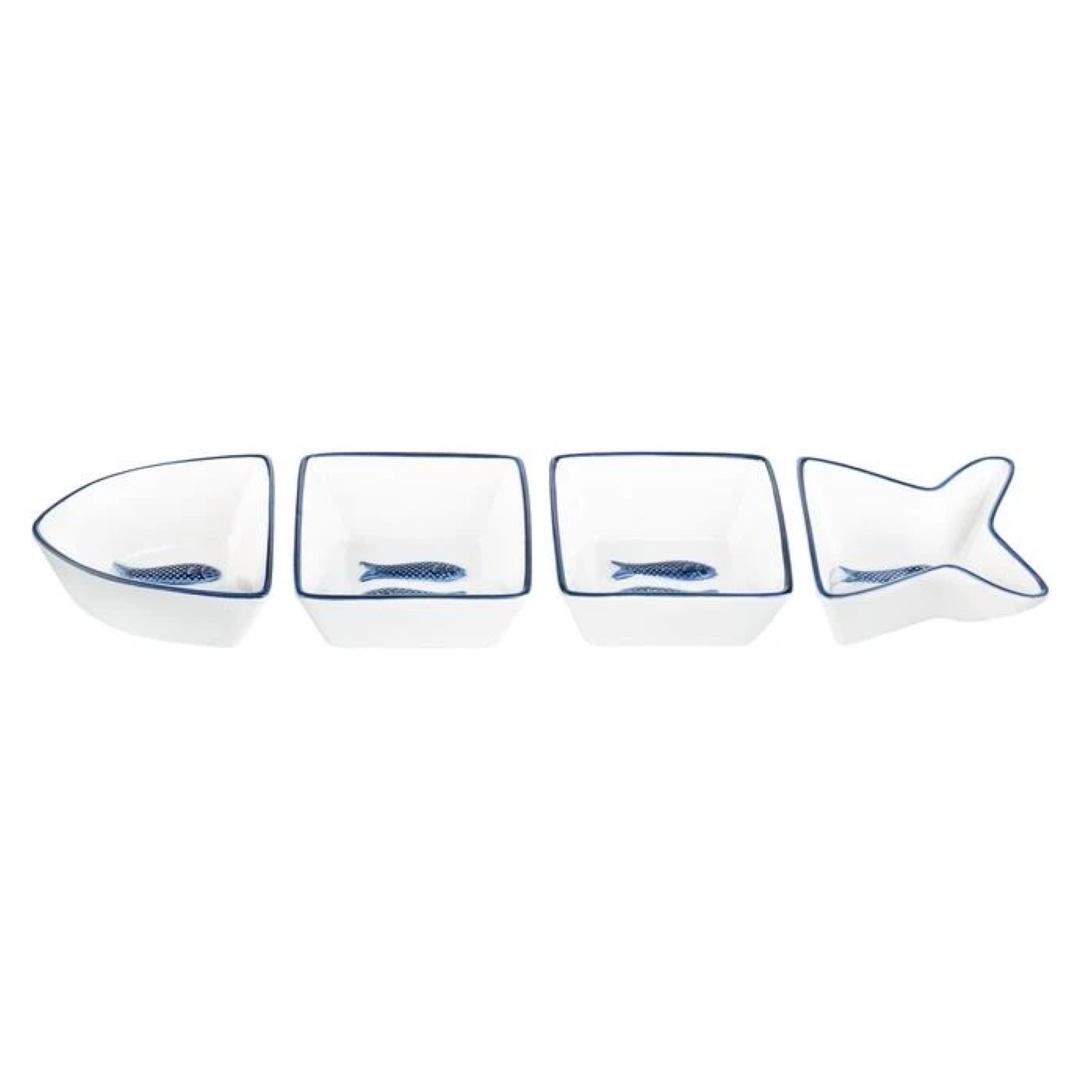 اردو خوری مادام کوکو مدل FISH3 مجموعه 4 عددی