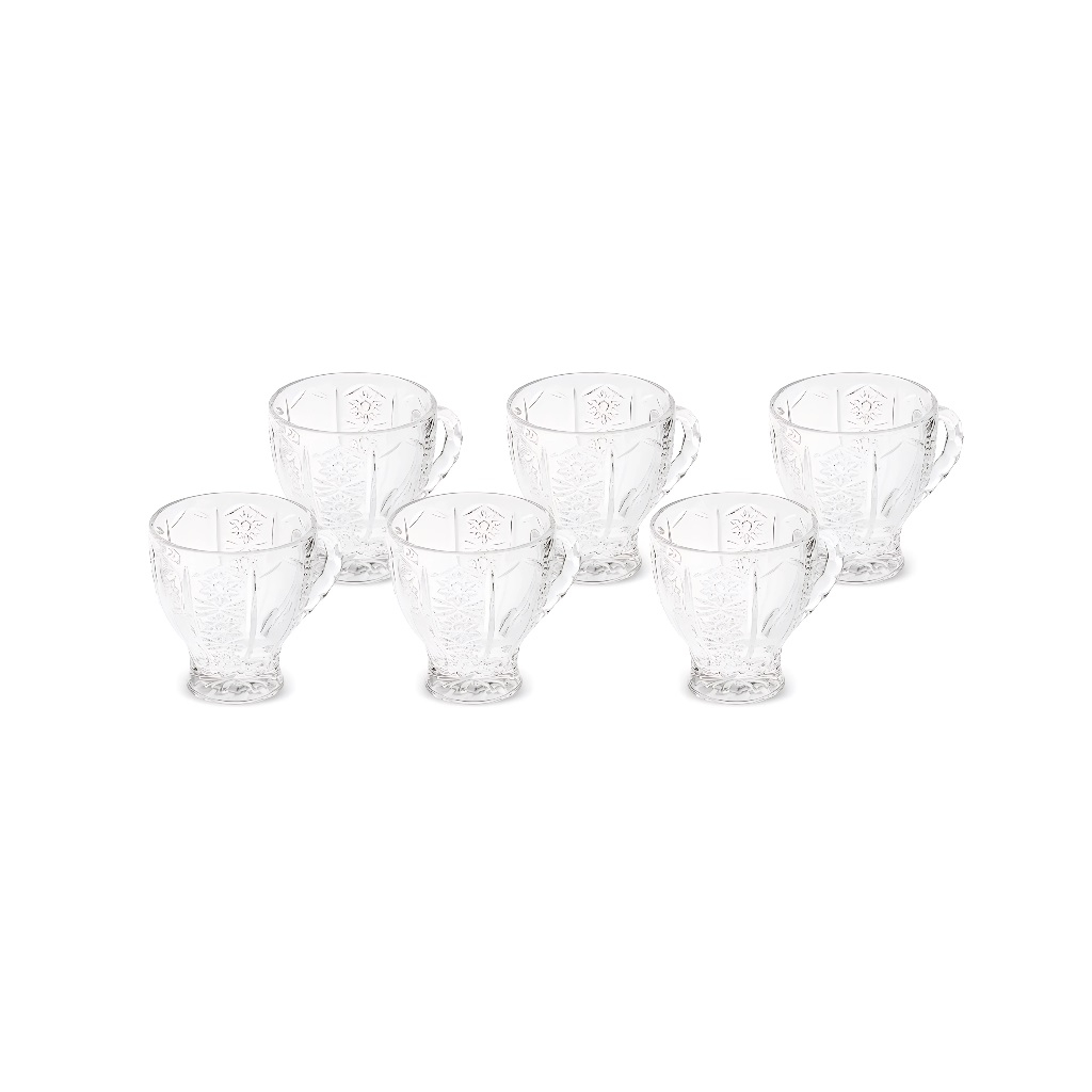 سرویس چای خوری 6 پارچه 6 نفره کاراجا مدل Seda