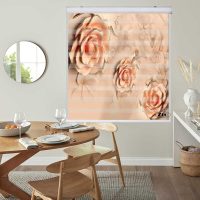پرده زبرا زیو کد 3D1416 سایز 150x150 سانتی متر