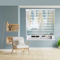 پرده زبرا زیو مدل P6075 سایز 150x200 سانتی متر