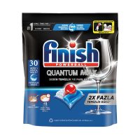 قرص ماشین ظرفشویی فینیش مدل QUANTUM MAX وزن 387 گرم بسته 30 عددی