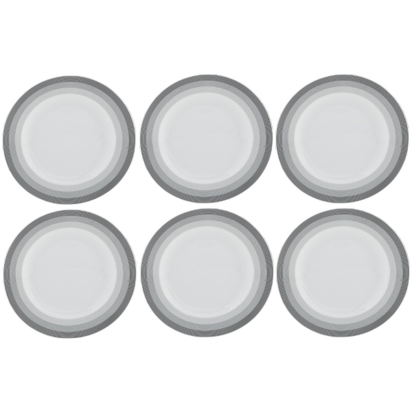 پیش دستی چینی زرین ایران مدل S-01 بسته 6 عددی