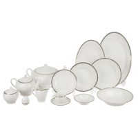 سرویس غذاخوری چینی 102 پارچه 12 نفر چینی زرین ایران مدل Riva