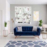 پرده زبرا زیو کد 3D1486 سایز 150x200 سانتی متر