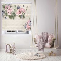 پرده زبرا زیو مدل 3D1113 سایز 150x150 سانتی متر
