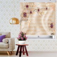 پرده زبرا زیو کد 3D1286 سایز 150x200 سانتی متر