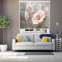 پرده زبرا زیو مدل 3D1064 سایز 150x150 سانتی متر