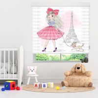 پرده زبرا زیو مدل K3003 سایز 100x200 سانتی متر