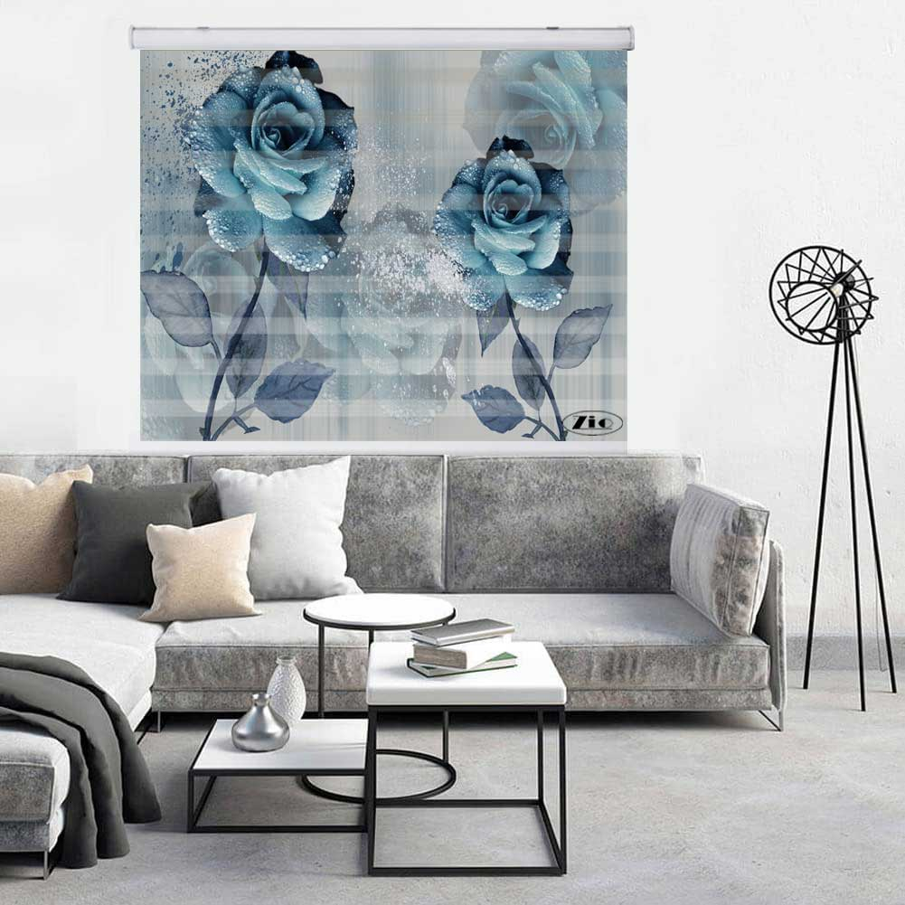 پرده زبرا زیو کد 3D1351 سایز 150x200 سانتی متر