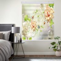 پرده زبرا زیو کد 3D1323 سایز 150x150 سانتی متر