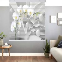 پرده زبرا زیو کد 3D1111 سایز 150x200 سانتی متر