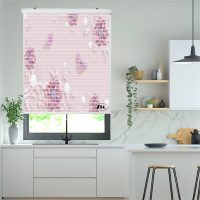 پرده زبرا زیو مدل سیلوئت 3D1327 سایز 150x150 سانتی متر