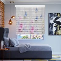 پرده زبرا زیو مدل 3D-1049 سایز 100x150 سانتی متر