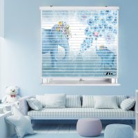پرده زبرا زیو مدل K3092 سایز 150x150 سانتی متر