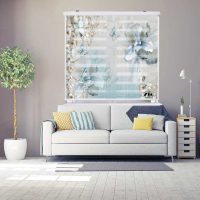 پرده زبرا زیو کد 3D1497 سایز 150X150 سانتی متر.