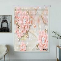 پرده زبرا زیو کد 3D1385 سایز 150x200 سانتی متر