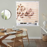 پرده زبرا زیو کد 3D1444 سایز 150x200 سانتی متر