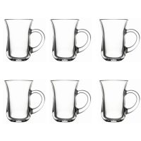 استکان پاشاباغچه سری Keyif کد55411 بسته 6 عددی