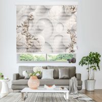 پرده زبرا زیو مدل 3D-1008 سایز 100x150 سانتی متر