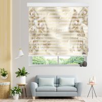 پرده زبرا زیو مدل 3D-1145 سایز 100x150 سانتی متر