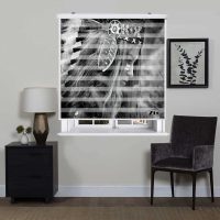 پرده زبرا زیو کد W4051 سایز 150X150 سانتی متر