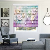 پرده زبرا زیو مدل 3D-1154 سایز 200x200 سانتی متر