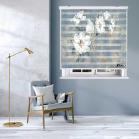 پرده زبرا زیو کد P6060 سایز 150x150 سانتی متر