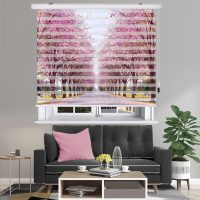 پرده زبرا زیو مدل L5090 سایز 200x280 سانتی متر