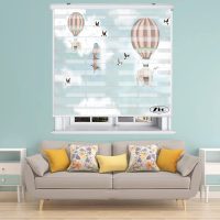 پرده زبرا زیو مدل K3083 سایز 150x200 سانتی متر