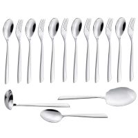 سرویس قاشق و چنگال 15 پارچه جی فی نی مدل G-252