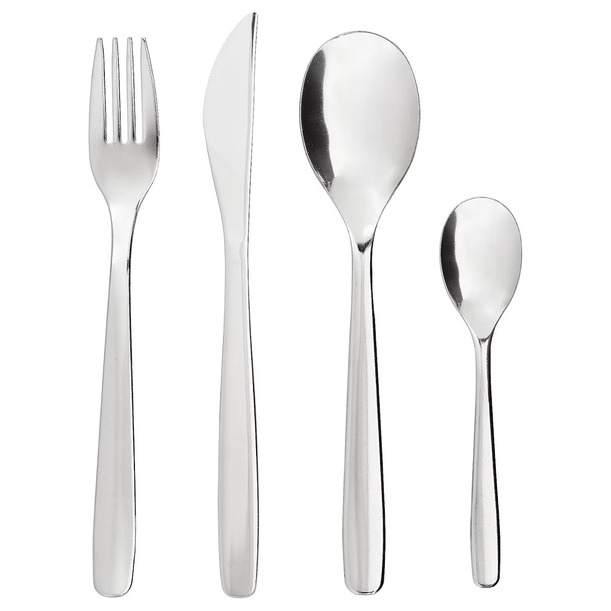 سرویس قاشق و چنگال 16 پارچه ایکیا مدل MOPSIG-0034