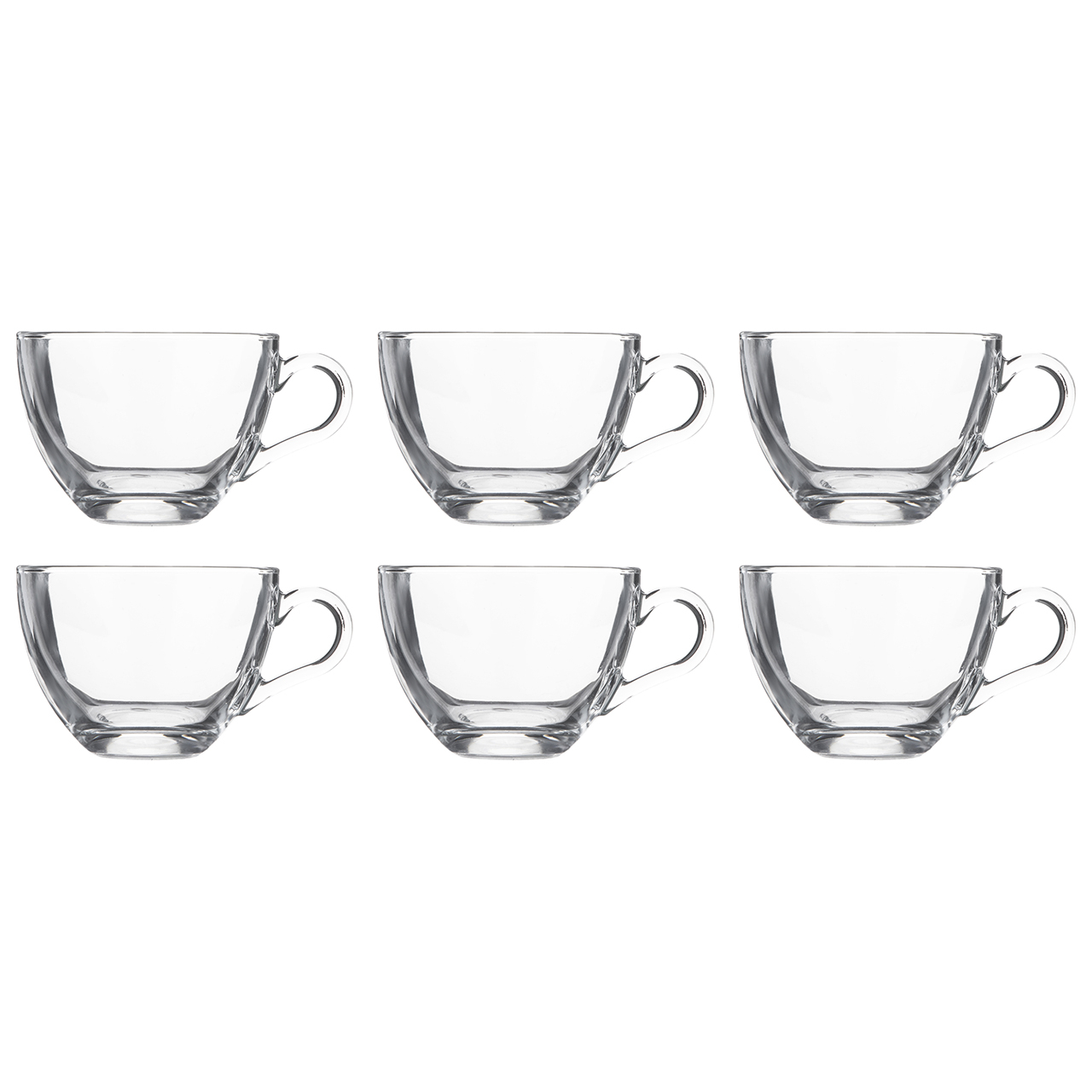 فنجان پاشاباغچه مدل باسیک کد 55161 بسته 6 عددی