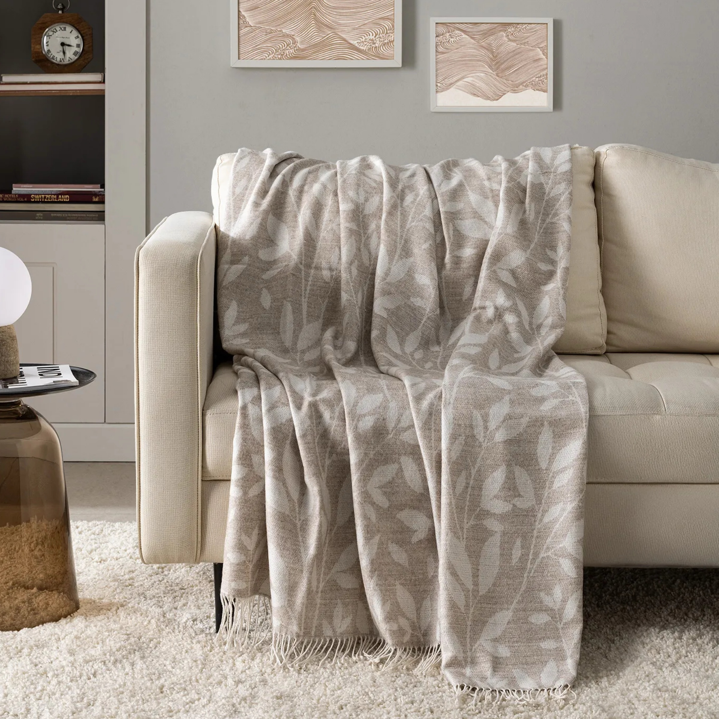 شال مبل و تخت مادام کوکو مدل Tapis سایز 170x130 سانتی متر