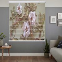 پرده زبرا زیو کد 3D1345 سایز 150x200 سانتی متر
