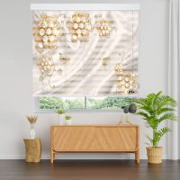 پرده زبرا زیو مدل 3D-1187 سایز 100x150 سانتی متر